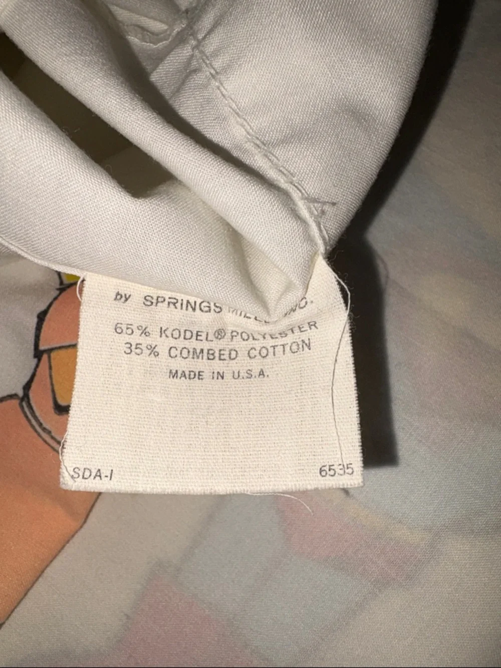 Vintage Dwight Anchor Dual-Finish Percale mom & dad pillowcase set- White